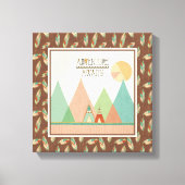 Southwest Geo III | avontuurtijd Canvas Afdruk (Voorkant)