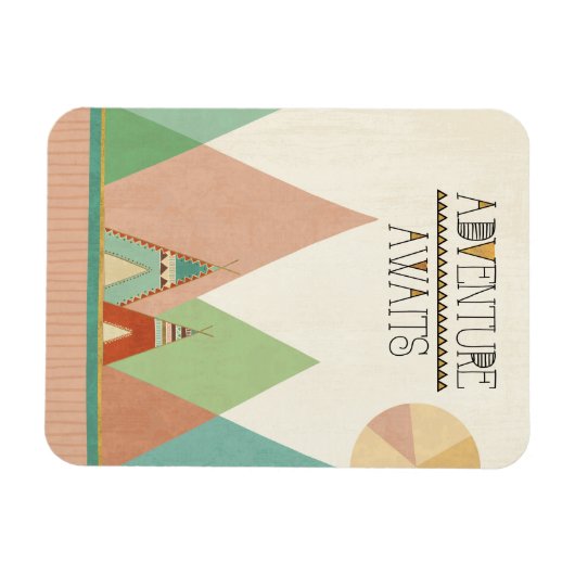 Southwest Geo III | avontuurtijd Magneet (Horizontaal)