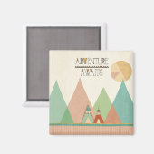 Southwest Geo III | avontuurtijd Magneet (Voorkant / Achterkant)