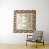 Southwest Geo III | avontuurtijd Wandkleed (In situ)