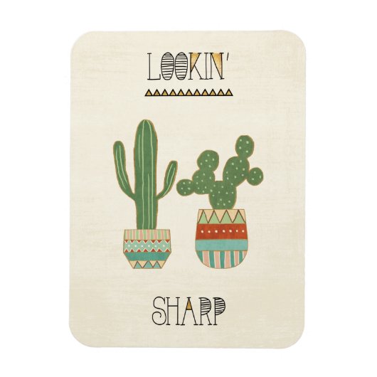 Southwest Geo IX | Lookin Sharp Magneet (Verticaal)