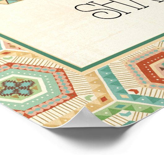 Southwest Geo IX | Lookin Sharp Poster (Hoek)