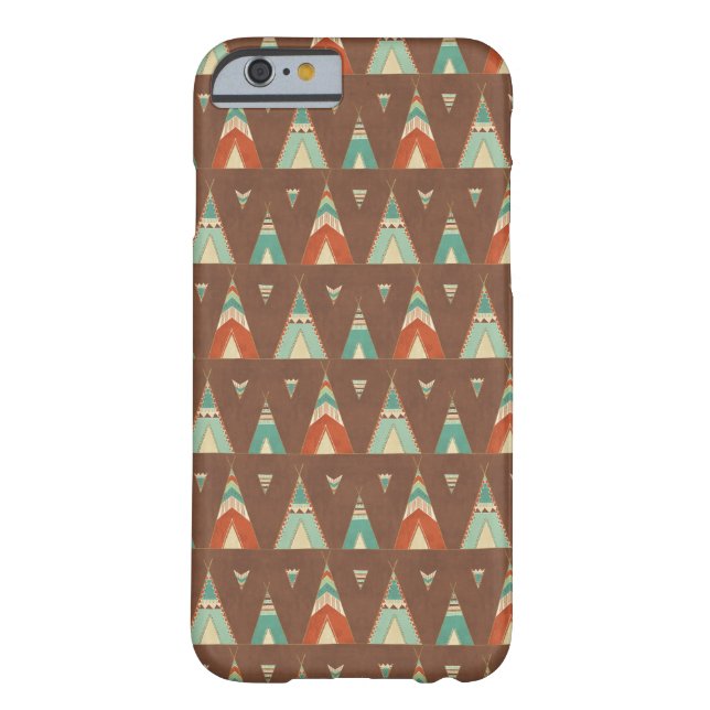 Southwest Geo Step | Blauwgroen theepatroon Case-Mate iPhone Case (Achterkant)
