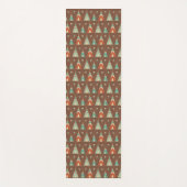 Southwest Geo Step | Blauwgroen theepatroon Yogamat (Voorkant)