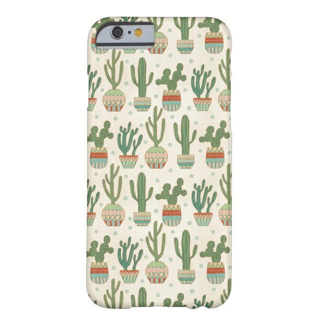 Southwest Geo Step | Cactus Pattern Case-Mate iPhone Case (Achterkant)