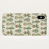 Southwest Geo Step | Cactus Pattern Case-Mate iPhone Case (Achterkant (horizontaal))