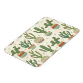 Southwest Geo Step | Cactus Pattern Magneet (Linkerzijde)