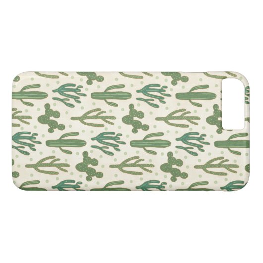 Southwest Geo Step | Duurzame Cactus Patroon Case-Mate iPhone Case (Achterkant (Horizontaal))