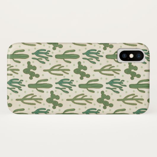 Southwest Geo Step | Duurzame Cactus Patroon Case-Mate iPhone Case (Achterkant (horizontaal))