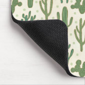 Southwest Geo Step | Duurzame Cactus Patroon Muismat (Hoek)