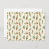 Southwest Geo Step | Geometrisch verlooppatroon Briefkaart (Voorkant / Achterkant)