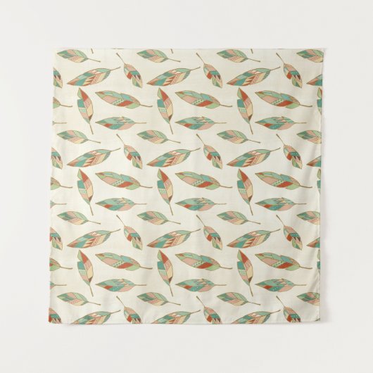 Southwest Geo Step | Geometrisch verlooppatroon Wandkleed (Voorkant)