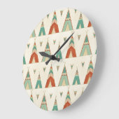 Southwest Geo Step | Geometrische theepatroon Grote Klok (Hoek)
