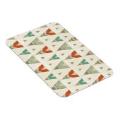 Southwest Geo Step | Geometrische theepatroon Magneet (Rechterzijde)