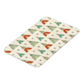 Southwest Geo Step | Geometrische theepatroon Magneet (Linkerzijde)