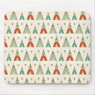 Southwest Geo Step Geometrische theepatroon Muismat