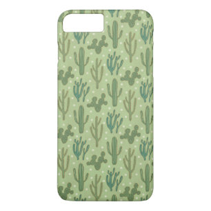 Southwest Geo Step   Groen cactus-patroon Case-Mate iPhone Case
