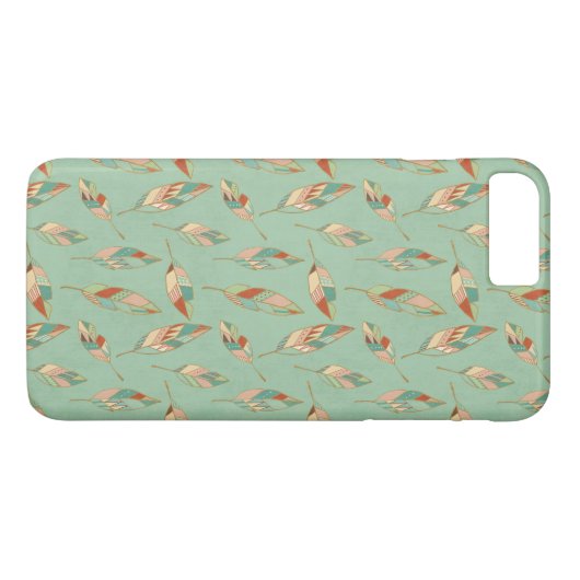 Southwest Geo Step | Groen doezelpatroon Case-Mate iPhone Case (Achterkant (Horizontaal))
