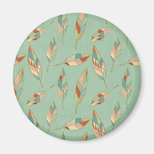 Southwest Geo Step   Groen doezelpatroon Magneet