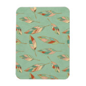 Southwest Geo Step | Groen doezelpatroon Magneet (Verticaal)