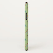 Southwest Geo Step | Groen theepatroon Case-Mate iPhone Case (Achterkant / rechts)