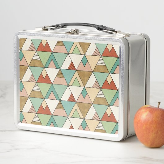 Southwest Geo Step | Hand Drawn Tribal Pattern (In situ)