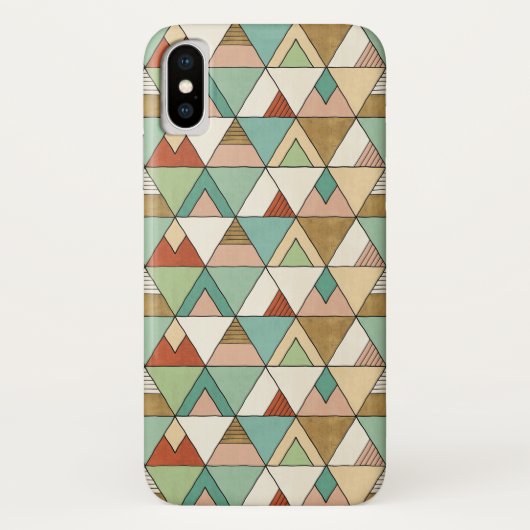 Southwest Geo Step | Hand Drawn Tribal Pattern Case-Mate iPhone Case (Achterkant)