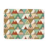 Southwest Geo Step | Hand Drawn Tribal Pattern Magneet (Horizontaal)