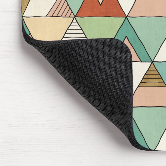 Southwest Geo Step | Hand Drawn Tribal Pattern Muismat (Hoek)