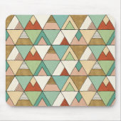 Southwest Geo Step | Hand Drawn Tribal Pattern Muismat (Voorkant)