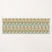Southwest Geo Step | Hand Drawn Tribal Pattern Yogamat (Voorkant (horizontaal))