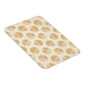 Southwest Geo Step | Oranje cirkelpatroon Magneet (Rechterzijde)