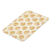 Southwest Geo Step | Oranje cirkelpatroon Magneet (Linkerzijde)