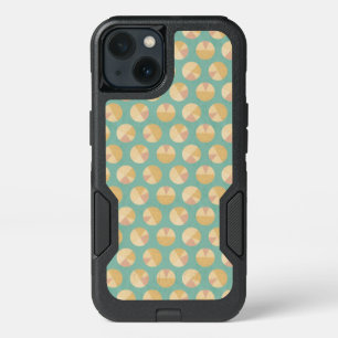 Southwest Geo Step   Oranje en groen cirkelpatroon