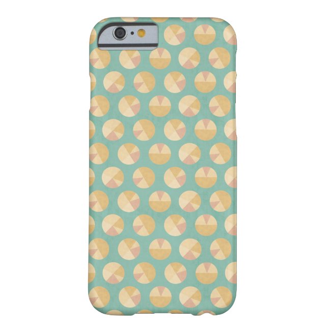 Southwest Geo Step | Oranje en groen cirkelpatroon Case-Mate iPhone Case (Achterkant)