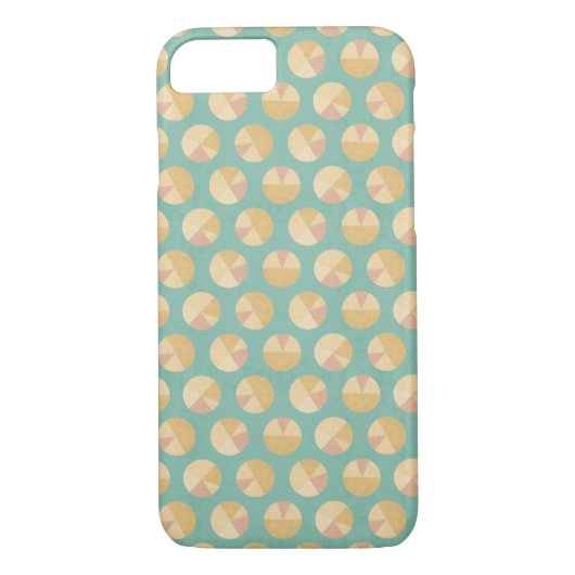 Southwest Geo Step | Oranje en groen cirkelpatroon Case-Mate iPhone Case (Achterkant)