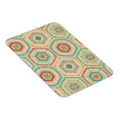 Southwest Geo Step | Southwest Hexagon Pattern Magneet (Rechterzijde)