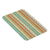 Southwest Geo Step | Waterverf Tribaal Patroon Magneet (Rechterzijde)