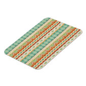 Southwest Geo Step | Waterverf Tribaal Patroon Magneet (Linkerzijde)