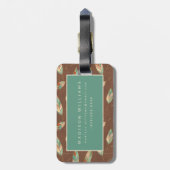 Southwest Geo Step | Zuidwestventilatie Bagagelabel (Achterkant verticaal)