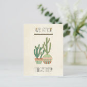 Southwest Geo VIII | We steken samen Briefkaart (Staand voorkant)