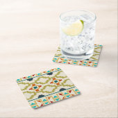 Southwest Geometry I Kartonnen Onderzetters (Insitu)