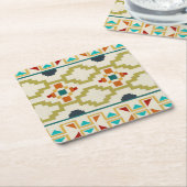 Southwest Geometry I Kartonnen Onderzetters (Schuin)