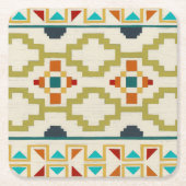 Southwest Geometry I Kartonnen Onderzetters (Voorkant)