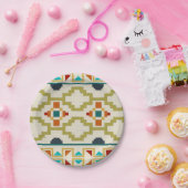 Southwest Geometry I Papieren Bordje (Feest)