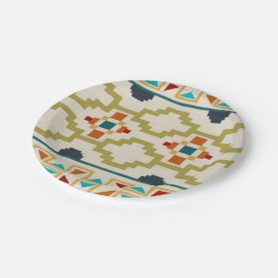 Southwest Geometry I Papieren Bordje