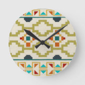 Southwest Geometry I Ronde Klok (Voorkant)