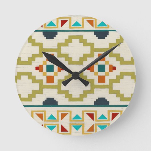 Southwest Geometry I Ronde Klok (Voorkant)