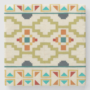 Southwest Geometry I Stenen Onderzetter