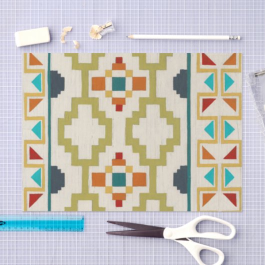Southwest Geometry I Tissuepapier (Craft)